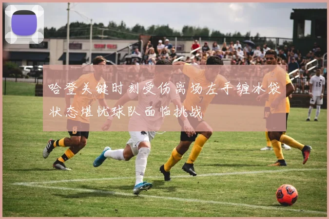 哈登关键时刻受伤离场左手缠冰袋状态堪忧球队面临挑战